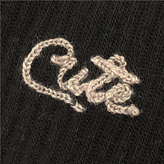 チェーン刺繍